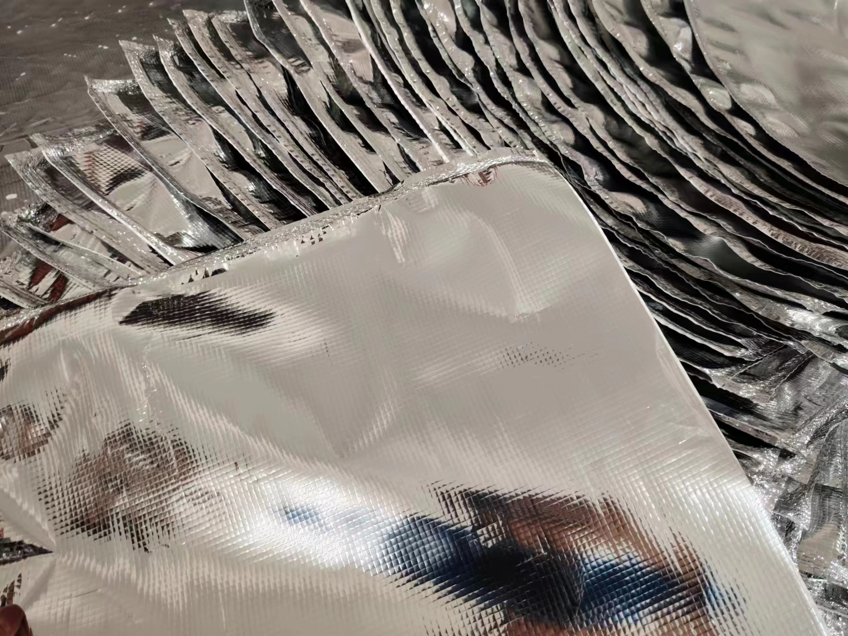 鋁塑立體袋 大型機械包裝 耐穿刺 尺寸可定製（zhì） 鲁大师影院包裝